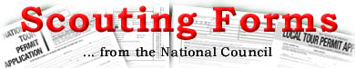 Scouting Forms from the National Council