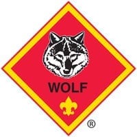 Wolf Badge patch
