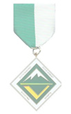 Shooting Sports Outstanding Achievement Award medal
