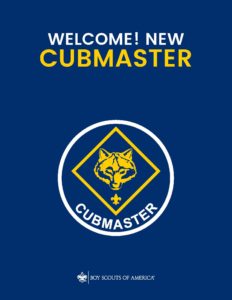 Welcome New Cubmaster