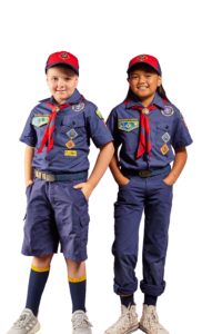 Boy Girl Cub Scout Wolf Uniform