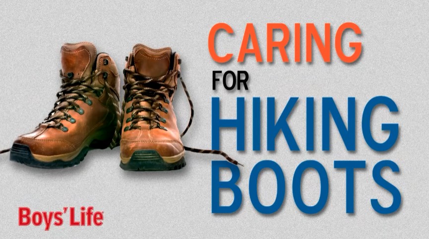 How to Care for Hiking Boots Boy Scouts of America