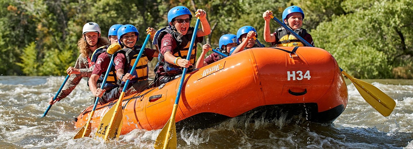Scouts participating in water sports and activities Safety Moments Safety Afloat hero